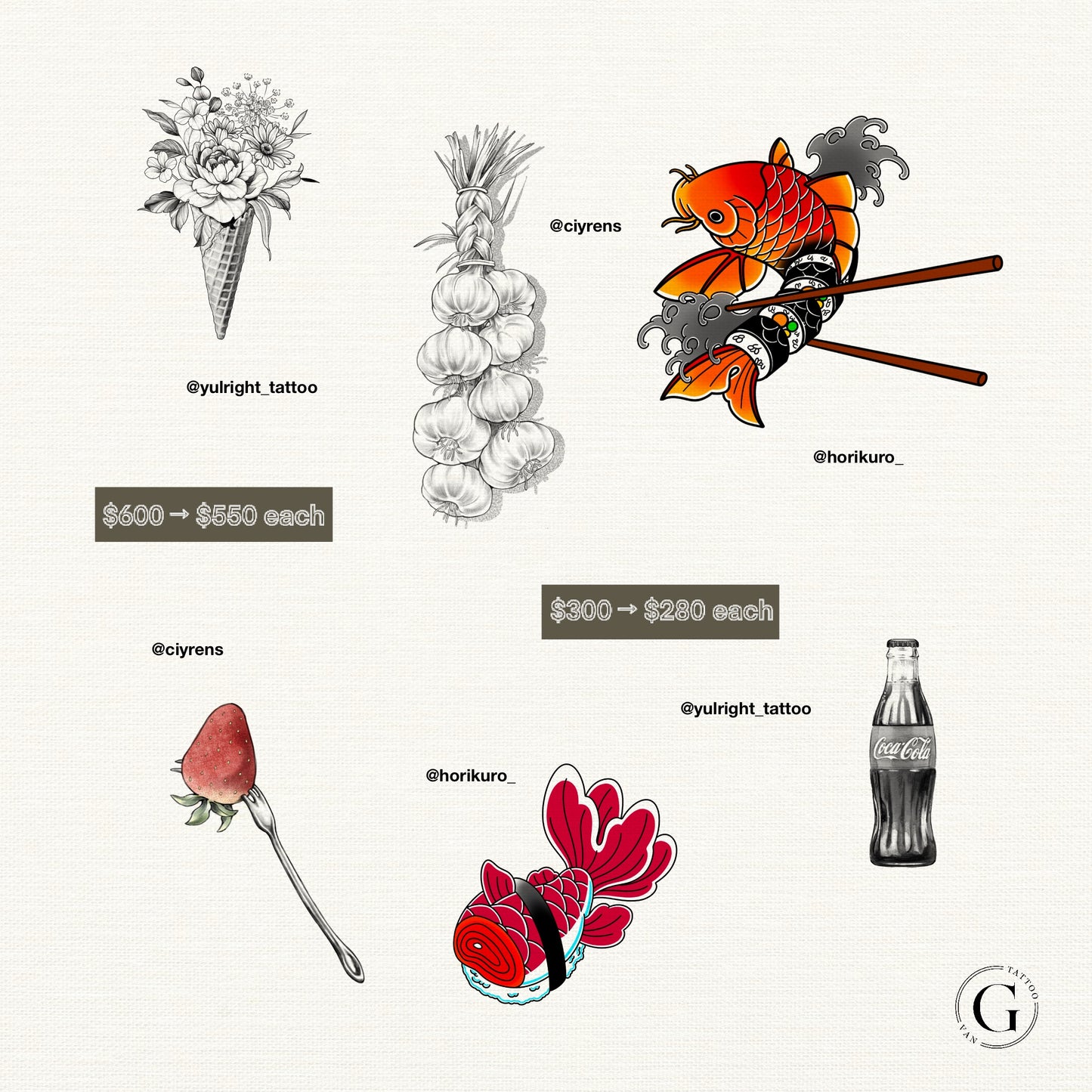 The best flash design tattoo shop in vancouver