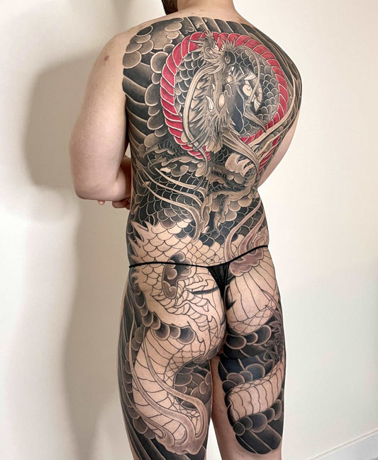 Japanese tattoo for dragon